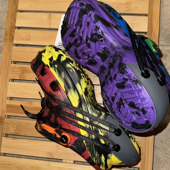 NWT Crocs colllab with Ruby Rose"Just Love"PRIDE platform crocs Limited Edition - Picture 4 of 5